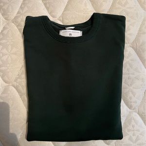 Reigning Champ Midweight Terry Crewneck Slim M British Racing Green